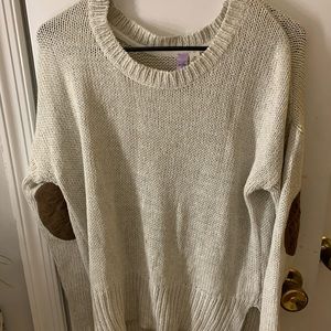 Cozy Sweater w/Elbow Pads